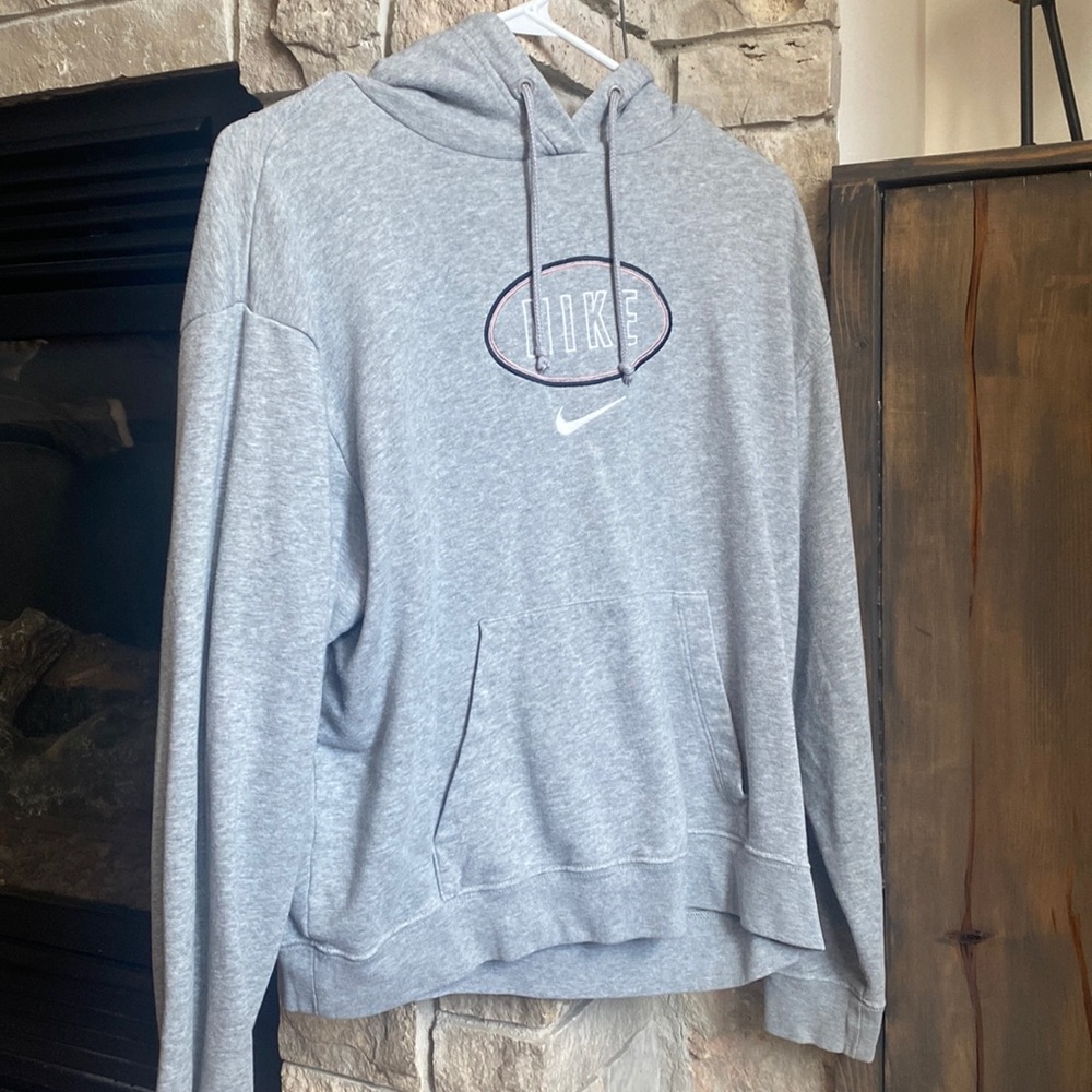 Grey nike hoodie